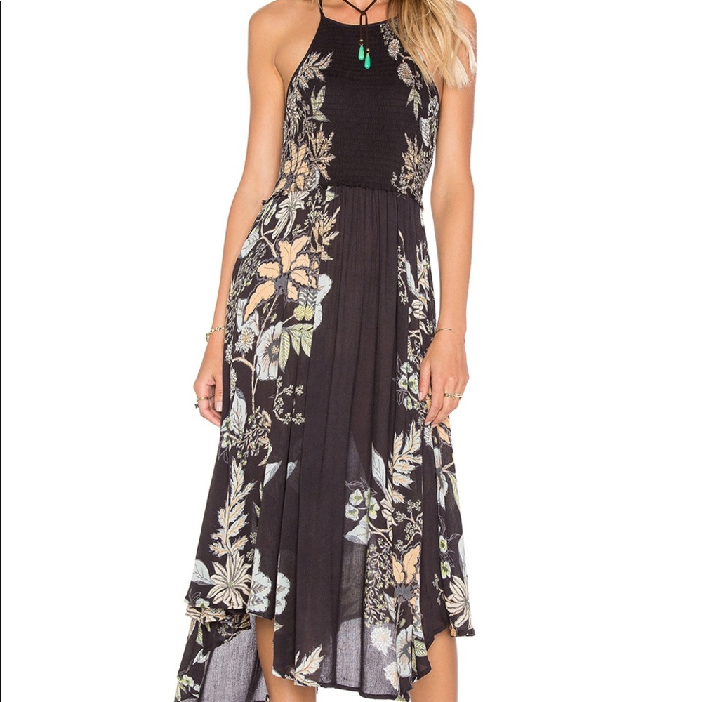 Free people long floral dress